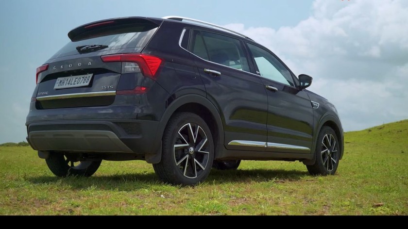 Skoda Kushaq Top Model side profile